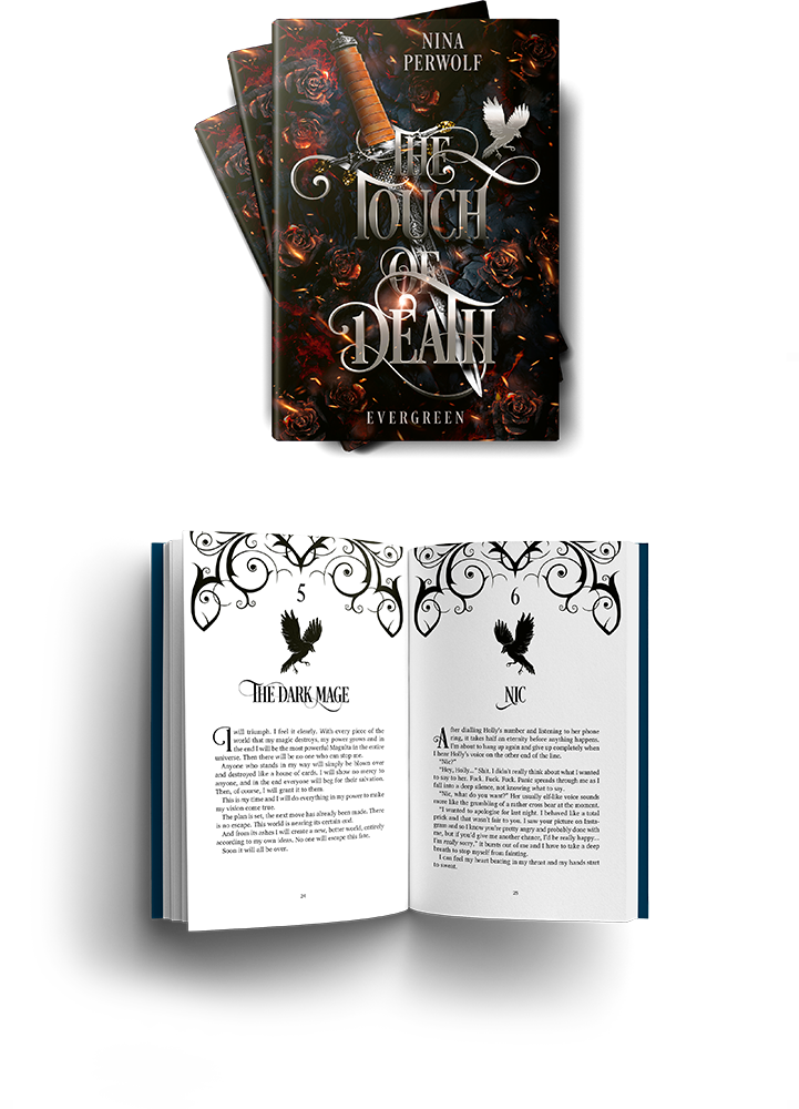Nina_Perwolf_Buchcover_Buchsatz_Touch_of_Death_Feedback