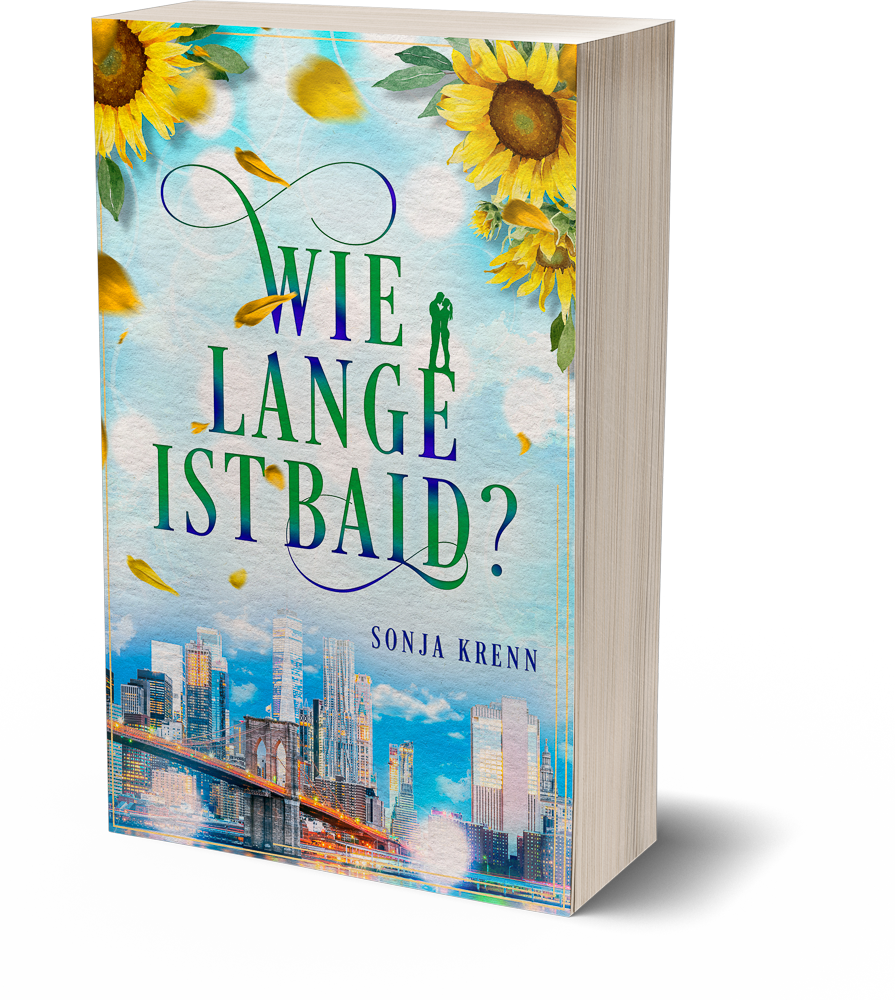 Wie lange ist bald Sonja Krenn Buchcoverdesign